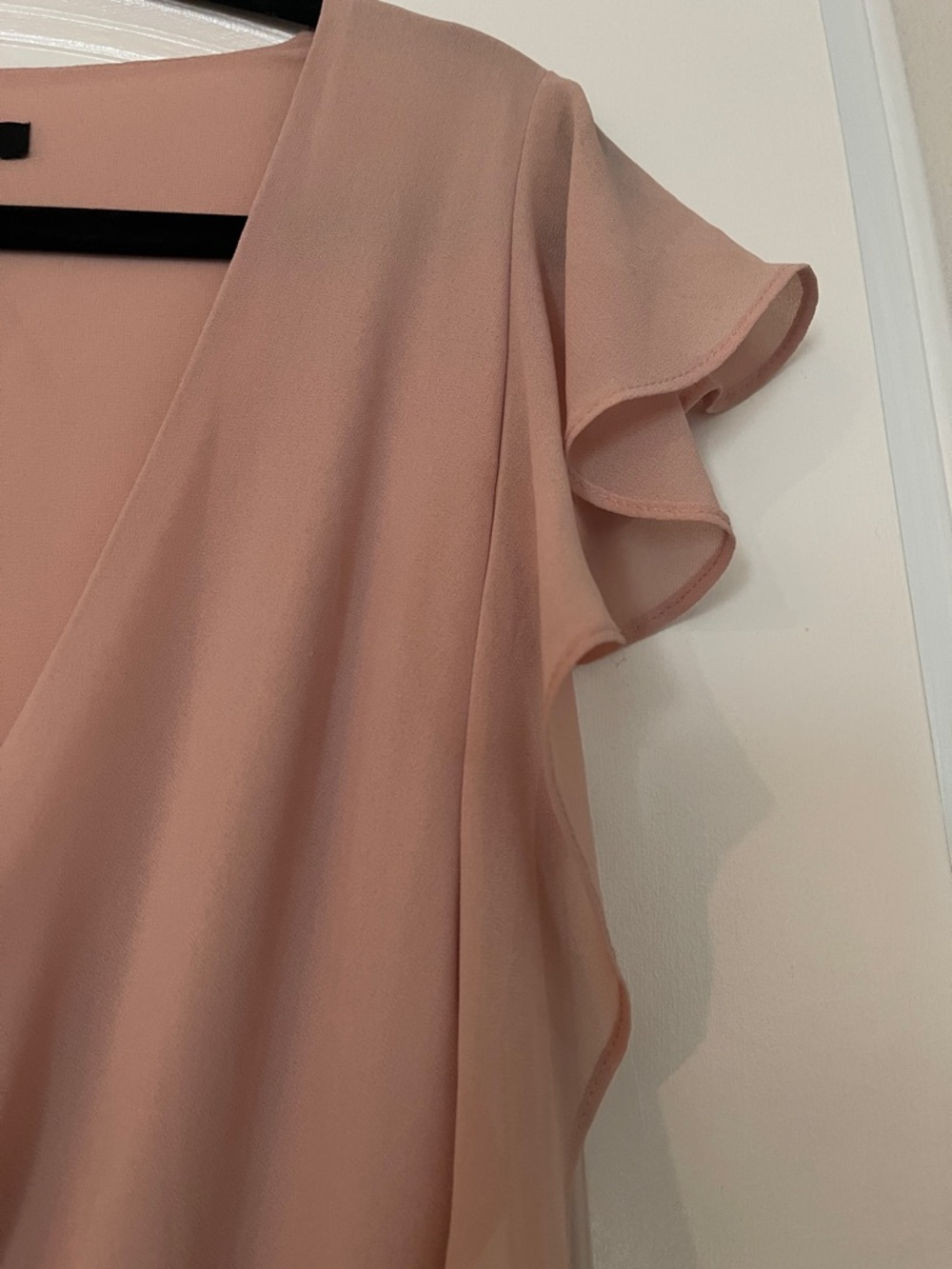 NWOT Forever 21 Dusty Rose High-Low Wrap Maxi Dress - Size S - Picture 7 of 8
